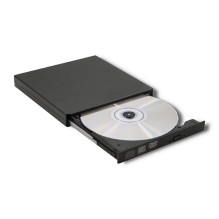 External DVD-RW Writer - Qoltec 51858 USB 2.0 (Black) External DVD-RW Writer - Qoltec 51858 USB 2.0 (Black)
