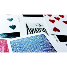 Aviator Standard Pokerio Kortos (Raudonos)