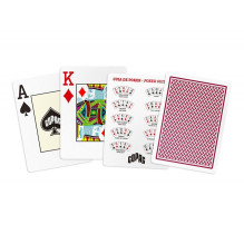 Copag Texas Holdem Pokerio Kortos (Raudonos)