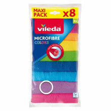 Cleaning Cloths - Vileda Microfiber 8 Pieces Cleaning Cloths - Vileda Microfiber 8 Pieces
