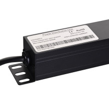 Extension cord - Alantec 19" 8x230V 16A, Black Extension cord - Alantec 19" 8x230V 16A, Black