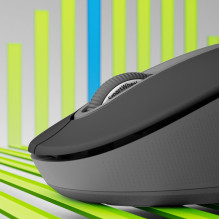Kompiuterio Pelė - Logitech Signature M650 Belaidė Pelė - Ergonomiška, Tyli, Juoda