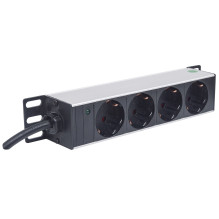 Power Distribution Unit - Intellinet 10' 1U Rackmount 4-Outlet PDU 250V 15A Power Distribution Unit - Intellinet 10' 1U Rackmount 4-Outlet PDU 250V 15A