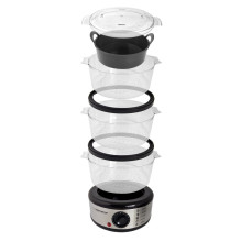 Steamer - Esperanza 3 Stainless Steel 400 W 7.5L Steamer - Esperanza 3 Stainless Steel 400 W 7.5L