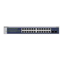 Switch - NETGEAR GS724Tv6 Managed Gigabit 24-Port 10G Switch - NETGEAR GS724Tv6 Managed Gigabit 24-Port 10G