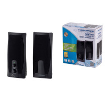 Speaker - Esperanza EP110 2-Way 6W 4Ω Wired Black Speaker - Esperanza EP110 2-Way 6W 4Ω Wired Black