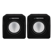 Speaker - Esperanza EP111 2 Way 6 W Black Speaker - Esperanza EP111 2 Way 6 W Black