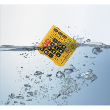 Calculator - CASIO WM-320MT-S 12-digit Waterproof IP54 Detachable Keyboard Calculator - CASIO WM-320MT-S 12-digit Waterproof IP54 Detachable Keyboard