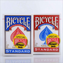 Bicycle Rider Back Stripper kortos (Raudonos) Bicycle Rider Back Stripper kortos (Raudonos)