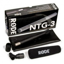 Mikrofonas - RØDE NTG-3B, Juodas Mikrofonas - RØDE NTG-3B, Juodas