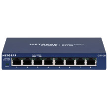 Switch - Netgear Gs108ge Gigabit Ethernet Blue
