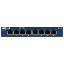 Switch - Netgear Gs108ge Gigabit Ethernet Blue