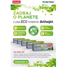 Toneris - Activejet BIO ATH-35NB, Juodas, 1800 Puslapių Toneris - Activejet BIO ATH-35NB, Juodas, 1800 Puslapių