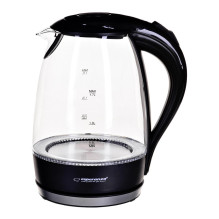 Elektrinis Virdulys - Esperanza EKK011K 1,7 L Stiklas Juodas 2200 W Elektrinis Virdulys - Esperanza EKK011K 1,7 L Stiklas Juodas 2200 W