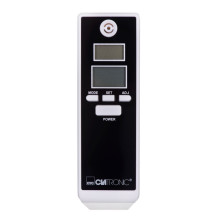 Breathalyzer - Clatronic At 3605 0.2-0.5% Black / White Breathalyzer - Clatronic At 3605 0.2-0.5% Black / White