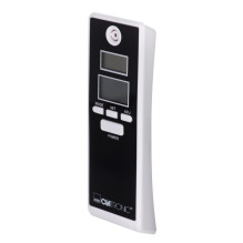 Breathalyzer - Clatronic At 3605 0.2-0.5% Black / White Breathalyzer - Clatronic At 3605 0.2-0.5% Black / White