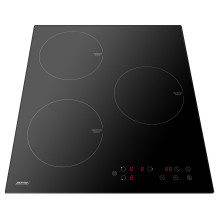 Indukcinė Kaitlentė - MPM MPM-45-IM-14 3 Zonų 2000W Jutiklinio Valdymo Stiklinis Viršus Indukcinė Kaitlentė - MPM MPM-45-IM-14 3 Zonų 2000W Jutiklinio Valdymo Stiklinis Viršus