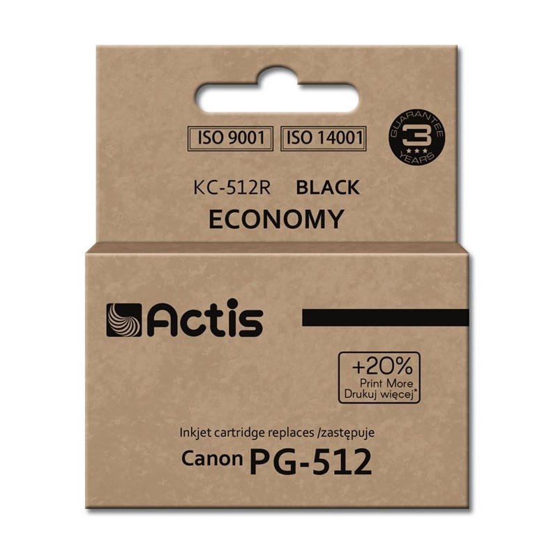 Ink Cartridge - Actis KC-512R Black