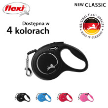Dog Leash - Flexi New Classic Cat XS 3 m Yellow