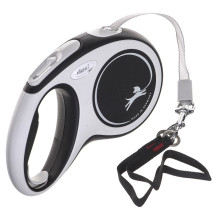 Ribbon Leash - Flexi Comfort Ribbon 5m, Black