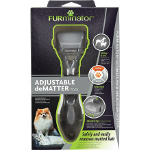 Dog Hair Comb - Furminator Adjustable, Silver Dog Hair Comb - Furminator Adjustable, Silver