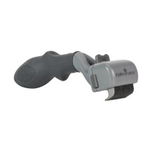 Dog Hair Comb - Furminator Adjustable, Silver Dog Hair Comb - Furminator Adjustable, Silver