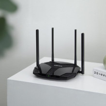 Wireless Router - Mercusys MR80X Dual-Band Wi-Fi 6 3000 Mbps Gigabit Ports