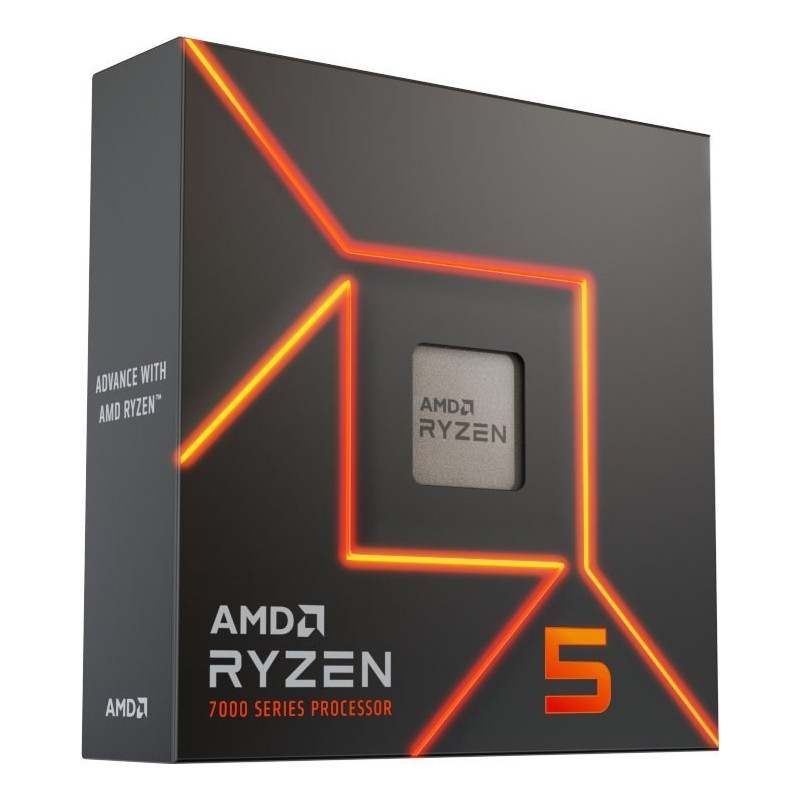 Procesorius - AMD Ryzen 5 7600X 6C / 12T 4.7GHz 32MB L3 105W (Dėžė)