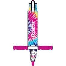 Scooter - Razor A Tie-Dye 2 Wheel Adjustable Foldable Multicolor