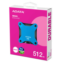 Išorinis Kietasis Diskas - Adata SD620 512 GB Mėlynas