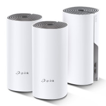 Network Equipment - TP-LINK Deco E4 AC1200 Dual-Band Wi-Fi 2800 sq ft 3-Pack Network Equipment - TP-LINK Deco E4 AC1200 Dual-Band Wi-Fi 2800 sq ft 3-Pack