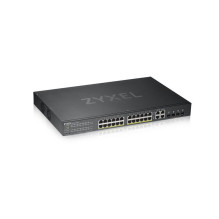 Switch - Zyxel GS1920-24HPV2, Power over Ethernet (PoE), Black
