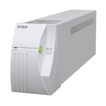 Uninterruptible Power Supply (UPS) - Ever ECO PRO 1000 AVR 1 kVA 650 W 2 AC Uninterruptible Power Supply (UPS) - Ever ECO PRO 1000 AVR 1 kVA 650 W 2 AC