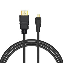 HDMI Laidas - Savio CL-39, Juodas HDMI Laidas - Savio CL-39, Juodas