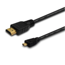 HDMI Laidas - Savio CL-39, Juodas HDMI Laidas - Savio CL-39, Juodas