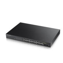 Switch - Zyxel GS1900-24HP 1U Black Switch - Zyxel GS1900-24HP 1U Black