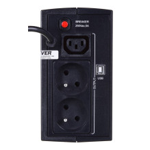Uninterruptible Power Supply (UPS) - Ever Duo 550 PL AVR, Black Uninterruptible Power Supply (UPS) - Ever Duo 550 PL AVR, Black