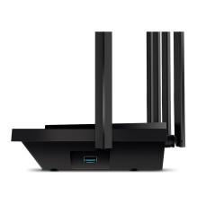 Belaidis Maršrutizatorius - TP-LINK Archer AX72 Wi-Fi 6 1Gbps 6 Antenos 64-bit CPU