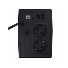 Nepertraukiamas Maitinimo Šaltinis (UPS) - Green Cell UPS02 0,8 kVA 480 W 2 AC Išėjimai Nepertraukiamas Maitinimo Šaltinis (UPS) - Green Cell UPS02 0,8 kVA 480 W 2 AC Išėjimai