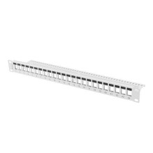 Tinklo Panele - Lanberg PPKS-1024-S 1U 24 Prievadai Pilkas