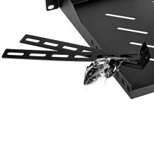 Switch Cabinet Accessory - Lanberg AK-1004-B Rack Shelf Switch Cabinet Accessory - Lanberg AK-1004-B Rack Shelf
