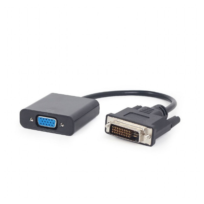 Video Cable Adapter - Gembird A-DVID-VGAF-01 DVI-D to VGA 0.2 m Black