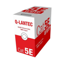 Network Cable - Q-LANTEC KIU5OUTS305Q Cat5e 305 m Black Network Cable - Q-LANTEC KIU5OUTS305Q Cat5e 305 m Black