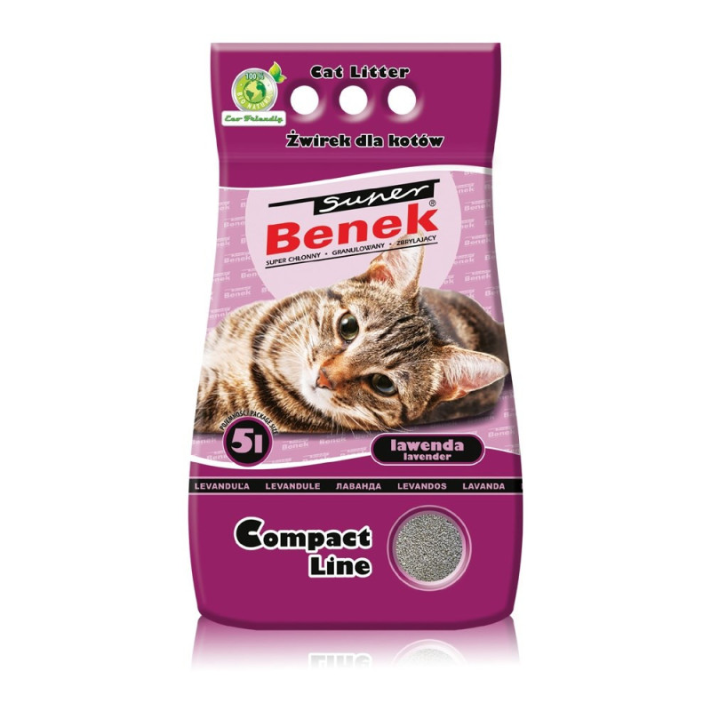 Kačių Kraikas - Certech Super Benek 5l Levanda