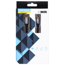 Kabelis - I-BOX USB C / USB C, Juodas Kabelis - I-BOX USB C / USB C, Juodas