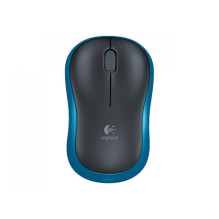 Input Device - Logitech Mouse M185 Wireless USB Nano Receiver Ergonomic Black Blue Input Device - Logitech Mouse M185 Wireless USB Nano Receiver Ergonomic Black Blue
