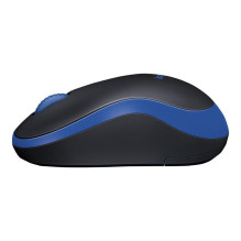 Input Device - Logitech Mouse M185 Wireless USB Nano Receiver Ergonomic Black Blue Input Device - Logitech Mouse M185 Wireless USB Nano Receiver Ergonomic Black Blue