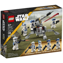 Žaislų Rinkinys - LEGO Star Wars 501-ojo Klonų Kariuomenės Mūšio Rinkinys 75345 Nuo 6 Metų