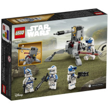 Žaislų Rinkinys - LEGO Star Wars 501-ojo Klonų Kariuomenės Mūšio Rinkinys 75345 Nuo 6 Metų
