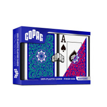 Copag 1546 Neoteric Poker Size Jumbo Index Playing Cards Double Deck (Red Green)